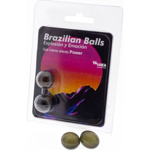 Lubrikant Taloka Brazilian Balls s efektem Power