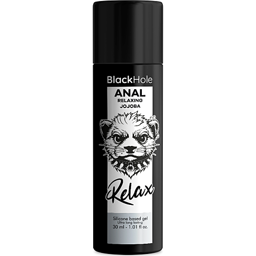 Lubrikant Black Hole s jojobou 30 ml pro anální komfort