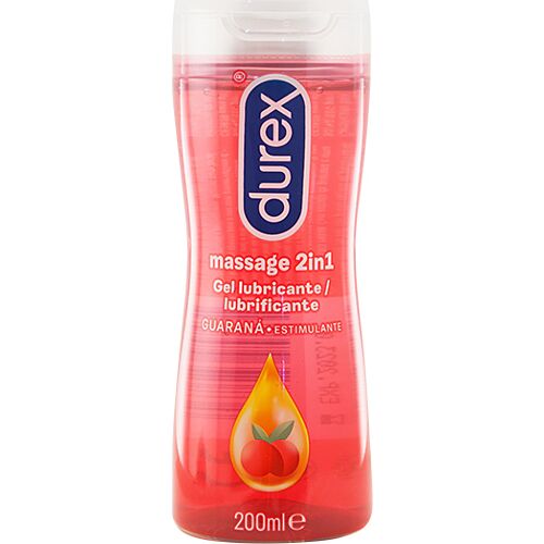 Lubrikant Durex Play Massage Guaraná 200 ml pro masáže