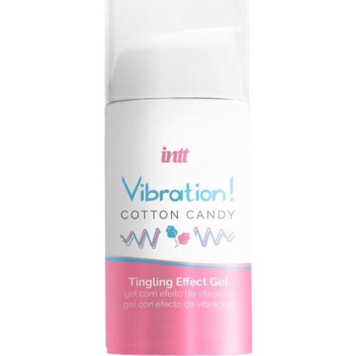 Gel stimulující INTT s aroma cukrové vaty