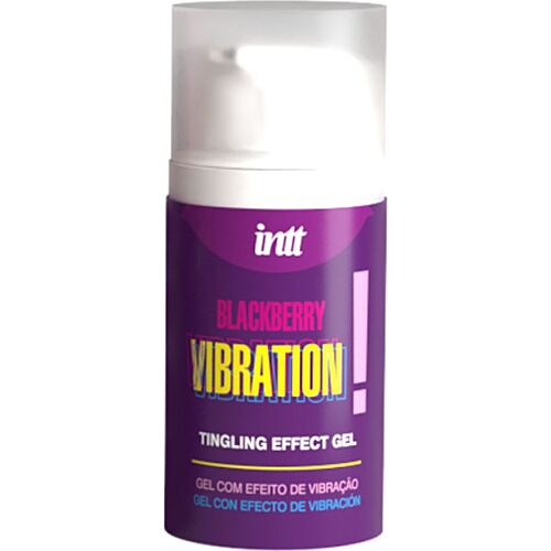 Gel vibrátor INTT RELEASES ostružinový