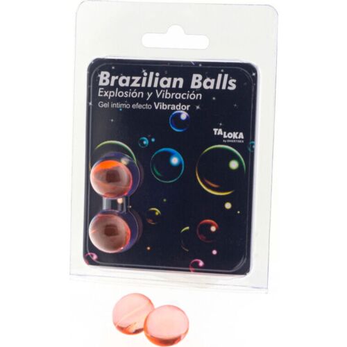 Lubrikant Taloka Brazilian Balls s vibračním efektem