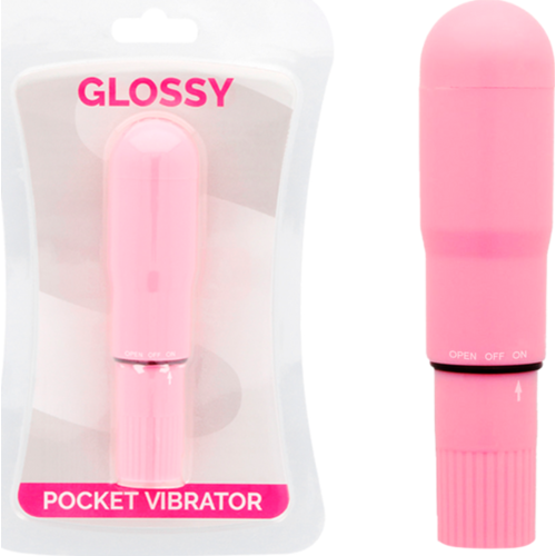 Vibrátor GLOSSY Pocket s voděodolným designem