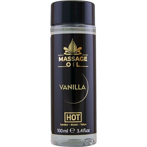 Olej na masáž HOT Vainilla 100ml s hřejivou vůní