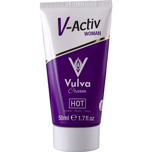 Krém pro vulvu HOT 50ml s CBD pro intenzivní pocity