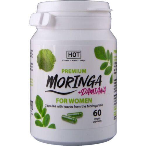 Kapsle pro ženy HOT Moringa | Vitalita a energie