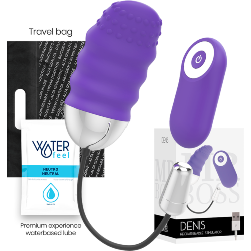 Hračky na ovládání MR. BOSS DENIS s 10 vibračními režimy