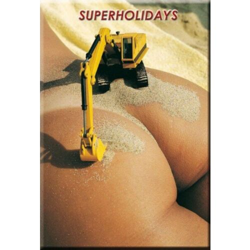 Imán Diablo Picante Culo Excavadora pro dekoraci