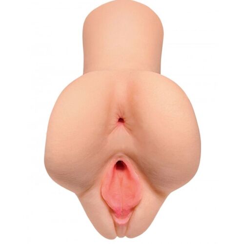 Masturbátor PDX PLUS+ Pick Your Pleasure s dvojitými otvory