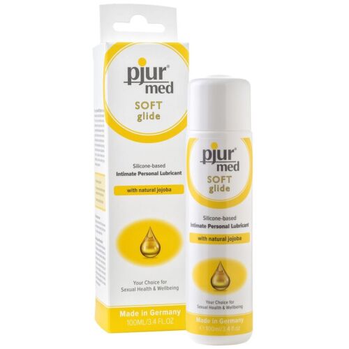 Lubrikant PJUR MED SOFT GLIDE 100 ml s jojobovým olejem