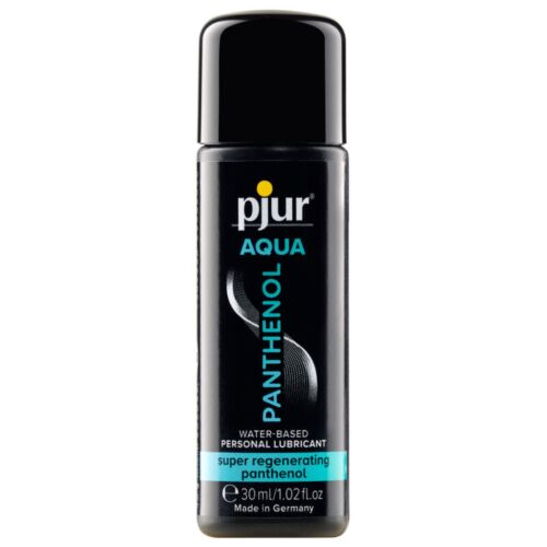 Lubrikant na vodní bázi PJUR AQUA Panthenol 30ml pro pohodlné používání