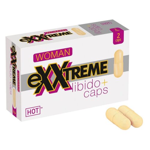 Kapsle HOT - EXXTREME LIBIDO pro ženskou vitalitu