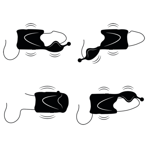 Masturbátor JAMYJOB s dobíjecím strokačem a 9 funkcemi