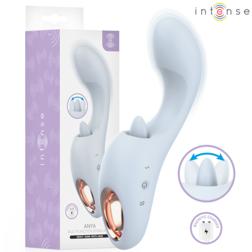Vibrátor INTENSE HIGH TECH ANYA | Dvojitá stimulace a pohyb