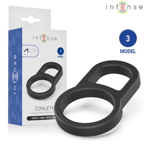 Kroužek INTENSE FOR HIM Model 3 s dvojitým designem