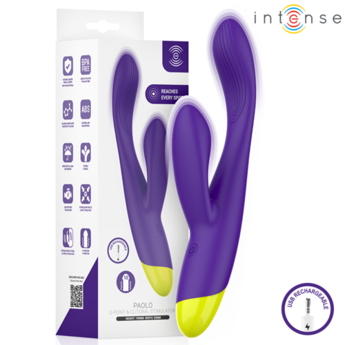 Vibrátor INTENSE Paolo pro dvojitou stimulaci