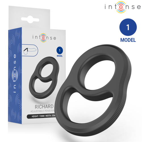 Anální kroužek INTENSE FOR HIM Model 1 s ergonomickým designem