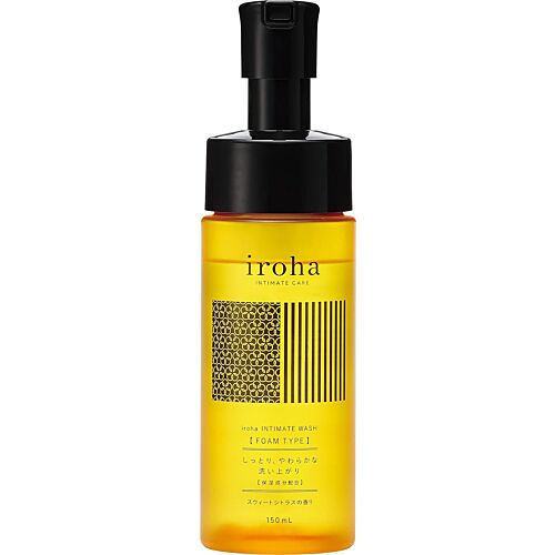 Jabón intímní v pěně Iroha Sweet Citrus pro každodenní péči
