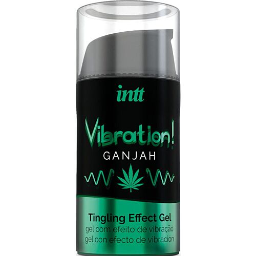 Gel stimulující INTT Vibration Cannabis pro intimní pocity