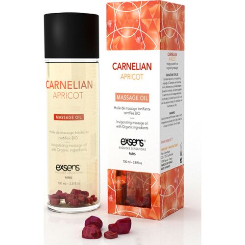 Olej na masáže Exsens Invigorating Carnelian Apricot 100 ml
