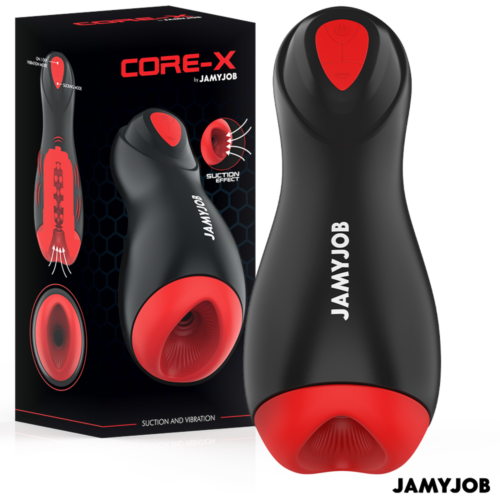 Masturbátor JAMYJOB CORE-X sání a vibrace