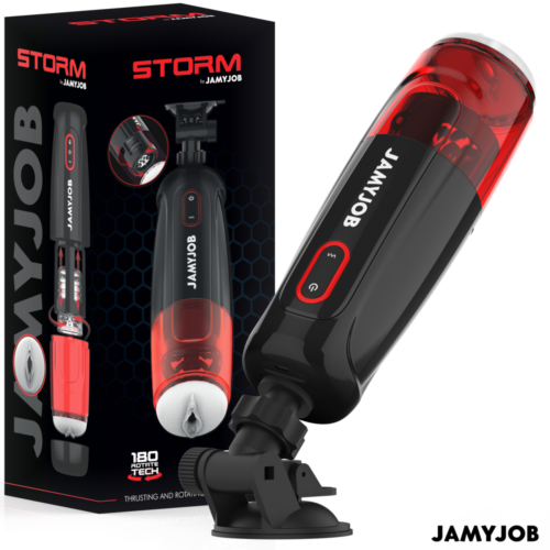 Masturbátor JAMYJOB STORM s automatickým pohybem