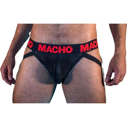 Jockstrap MACHO UNDERWEAR MX26X2 poloprůhledný