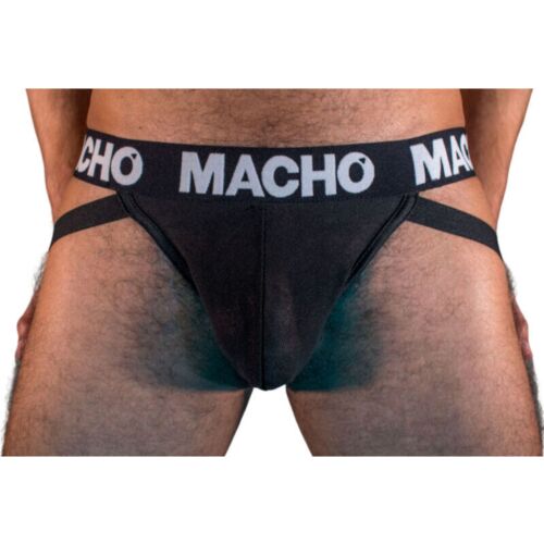 Jockstrap MACHO UNDERWEAR MX25NN semi-transparentní