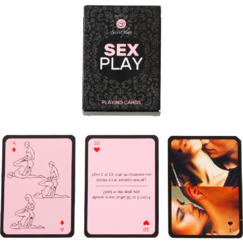 Hry SECRETPLAY Sex Play pro páry s 55 kartami