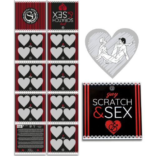 Hra pro páry Secretplay Scratch & Sex - zábava na 28 dnů