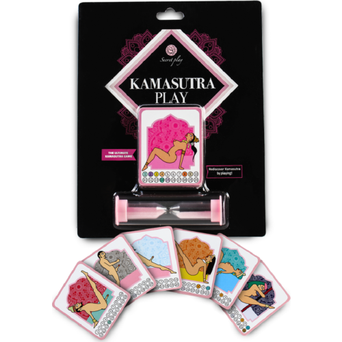 Hra pro páry Secretplay Kamasutra Play s 40 kartami