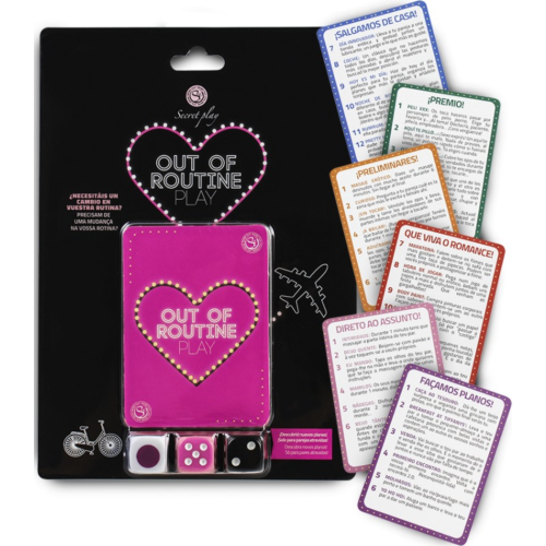 Hra SECRETPLAY Cambia tu Rutinu pro páry