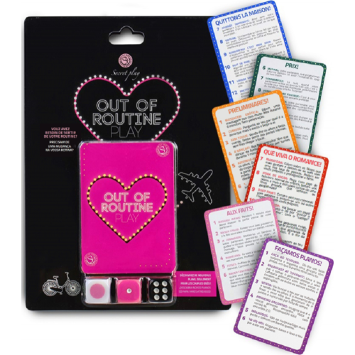 Hra pro páry SECRETPLAY Out of Routine Play s výzvami
