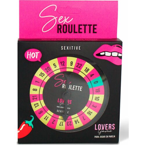 Hra SEXITIVE Sex Roulette Lovers s 24 výzvami