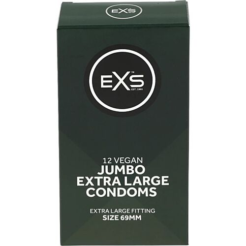 Kondomy Exs Jumbo 12ks | Extra velké a pohodlné