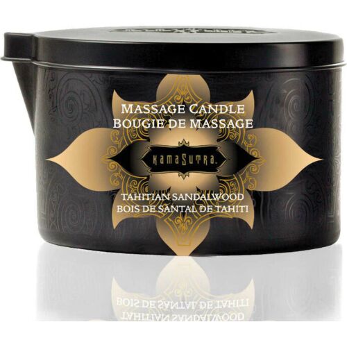 Masážní svíčka KAMASUTRA Vanilla a Sandalwood 170g