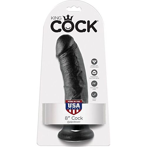 Dildo King Cock 8 - realistické a vodotěsné