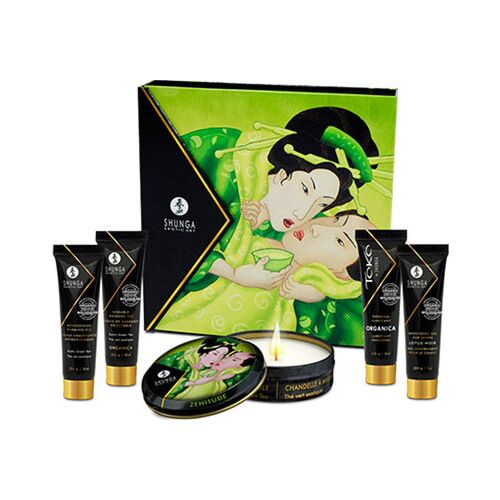 Sada kosmetiky Shunga Kits Secret Geisha s aromatem zeleného čaje