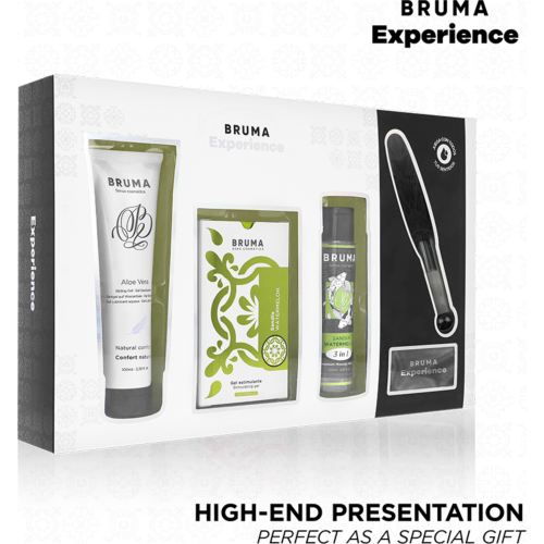 Masážní kit Bruma Xperience s gelovým stimulátorem