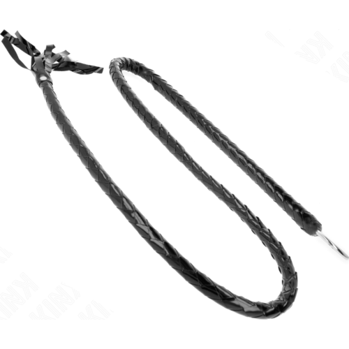 Látigo KINK PVC Brillante 138 cm pro intenzivní BDSM