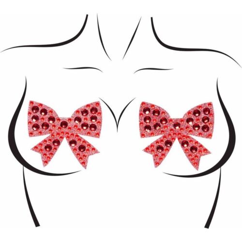 Pezonky Leg Avenue s kamínky a mašlí