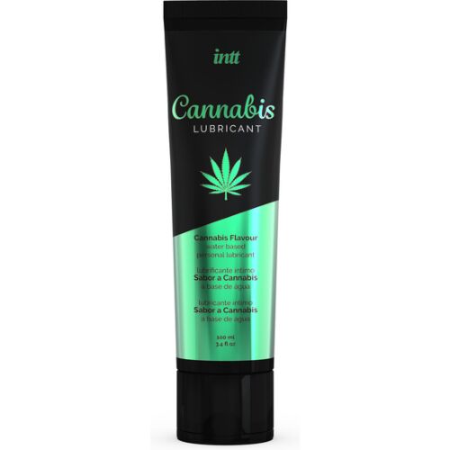 Lubrikant INTT Lubricants s chutí cannabis 100 ml