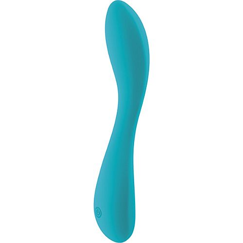 Vibrátor S Pleasures Libido Turquoise s ergonomickým designem