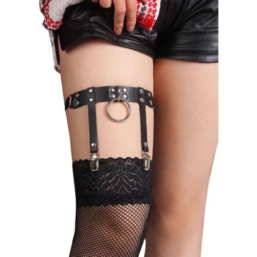 Podvazkový pás SUBBLIME Adjustable Leather Punk