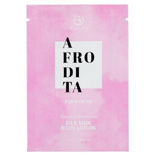 Tělové mléko Afrodita Secretplay s přírodním atraktantem 4 ml