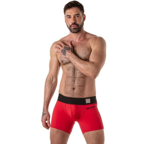 Boxerky LOCKER GEAR Wide Waistband Trunk s velkým zipem