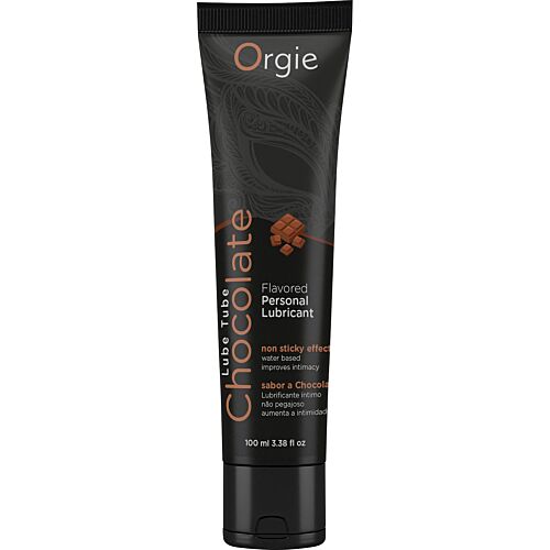 Lubrikant Orgie Lube Tube Chocolate 100 ml se sladkou chutí