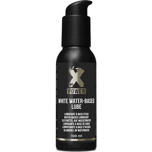 Lubrikant XPOWER White Water-Based 100 ml pro erotickou lubrikaci