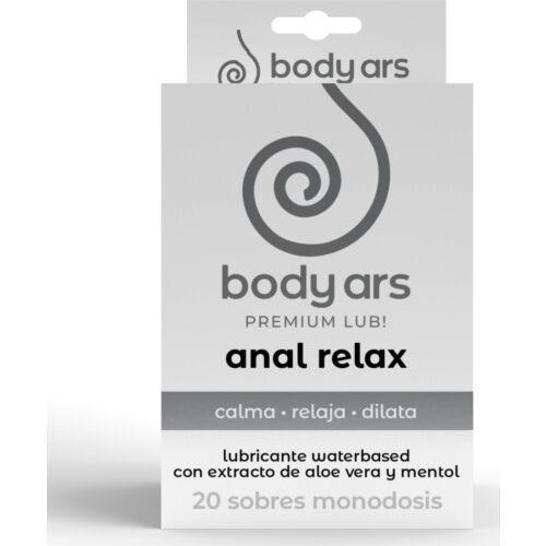 Lubrikant anal Body Ars 20x4ml s mentolem