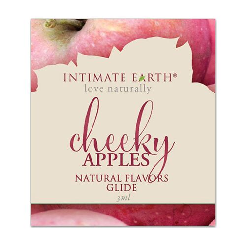 Lubrikant Intimate Earth Cheeky Apples 3ml - Jablečná chuť